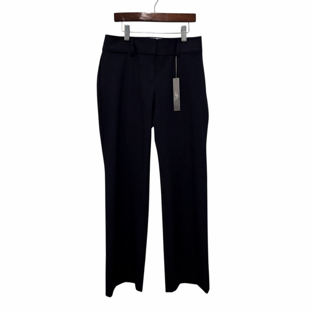 Ann Taylor LOFT Navy Blue Marissa Trousers - NWT - Size 0